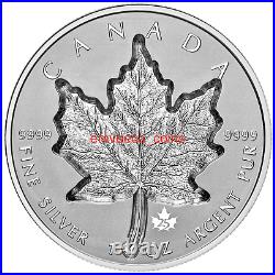 IN STOCK CANADA 2021 Super Incuse Maple Leaf SML 25th Privy 1oz Pure Silver Coin