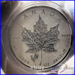 Lot Of 2 2017 1 Oz Pure Silver Maple Leaf Reverse Proof Coins In Capsules