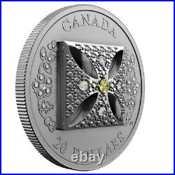 Queen Elizabeth II's Diamond Diadem 2022 Canada $20 Fine Silver Coin