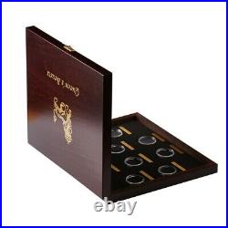 Queen's Beasts Wooden Presentation Box For 10 X 2 Oz Silver Coins