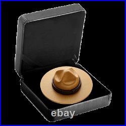 RCMP CLASSIC MOUNTIE HAT 2020 $25 1.5 oz PURE SILVER GILDED PROOF COIN RCM