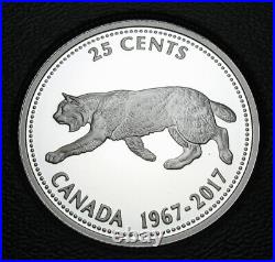 RCM 2017 Canada 1967 Centennial Commemorative 7-coin Pure Silver Proof Set