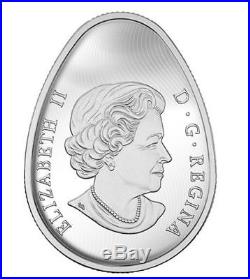 Rare 2016 Pysanka $20 Silver Egg Coin Canada
