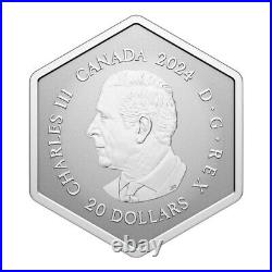 SNOWFLAKE Silver Coin $20 Canada 2024