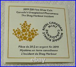 Shag Harbour Silver Coin 2019-UFO Incident-Canada Unexplained Phenomena (Harbor)