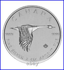 Silbermünze Kanada Canada 2020 Goose Gans 10 Dollars 2 oz (Feinsilber 62,28 g)