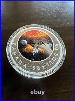 The Solar System Canada 5 oz Pure Silver Coin $50 2021 864/1250