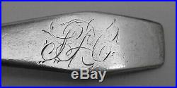 Very Rare Canadian Coin Silver Spoon by West & Eastman of Montreal Ca. 1809-10