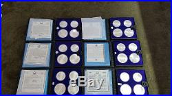 Vintage 1976 Silver Canada Olympic Coin Set 28 Coins 8489