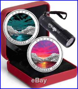 Weather Phenomenon Fiery Sky $20 1OZ Pure Silver Coin Canada 2017 Mint Sold Out