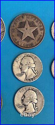 World Silver Coins, Lot of 8, Lot #577, Canada, United States VG-XF